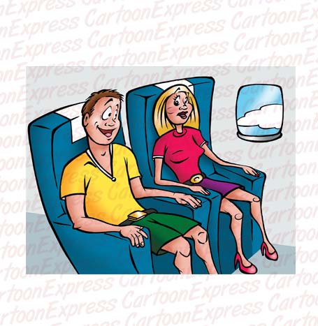 airplane passengers